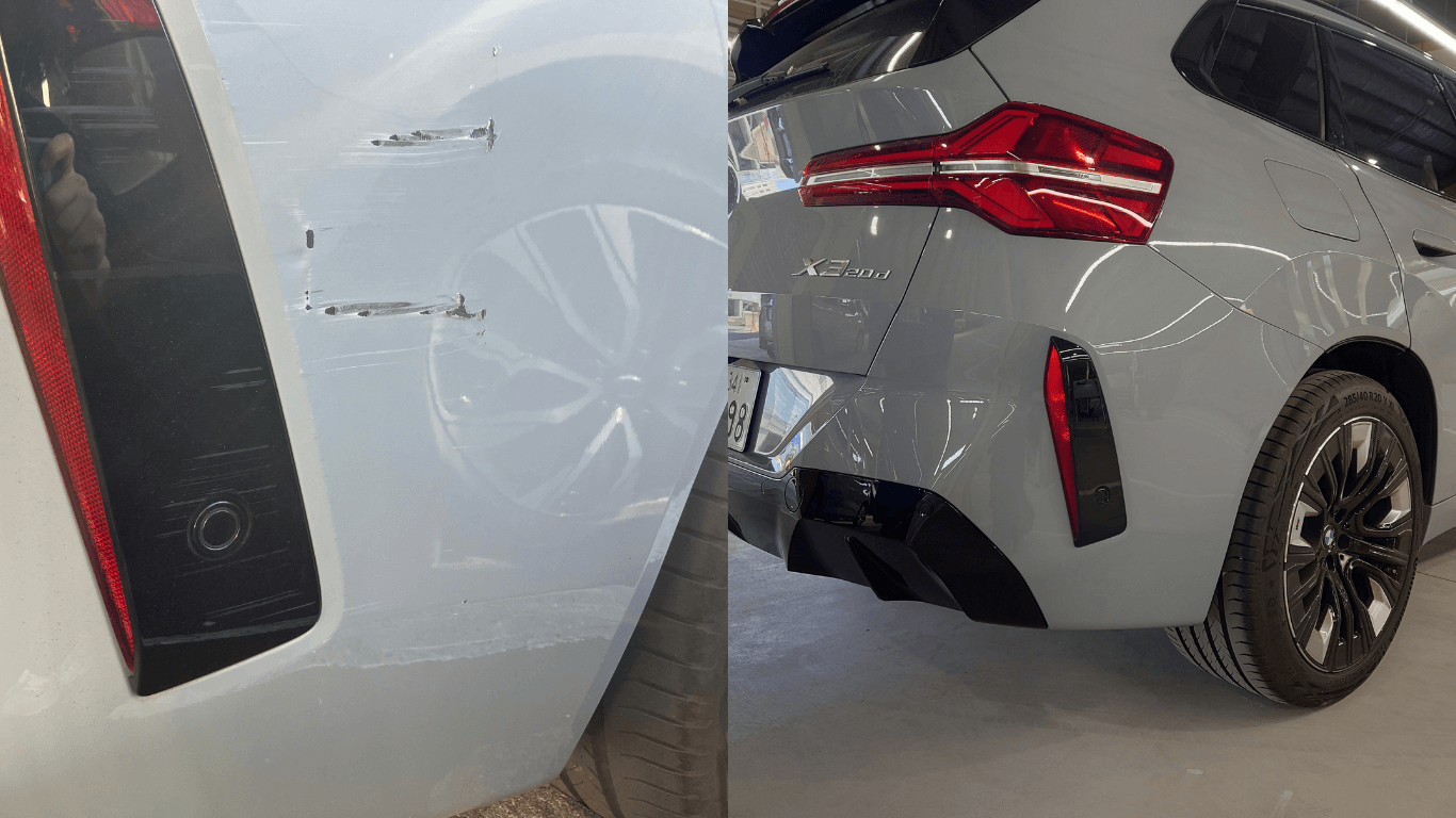 BMW X3 板金塗装